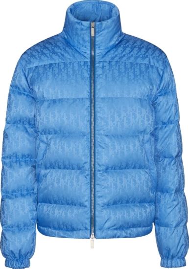 dior blue puffer jacket mens|christian Dior puffer jacket.